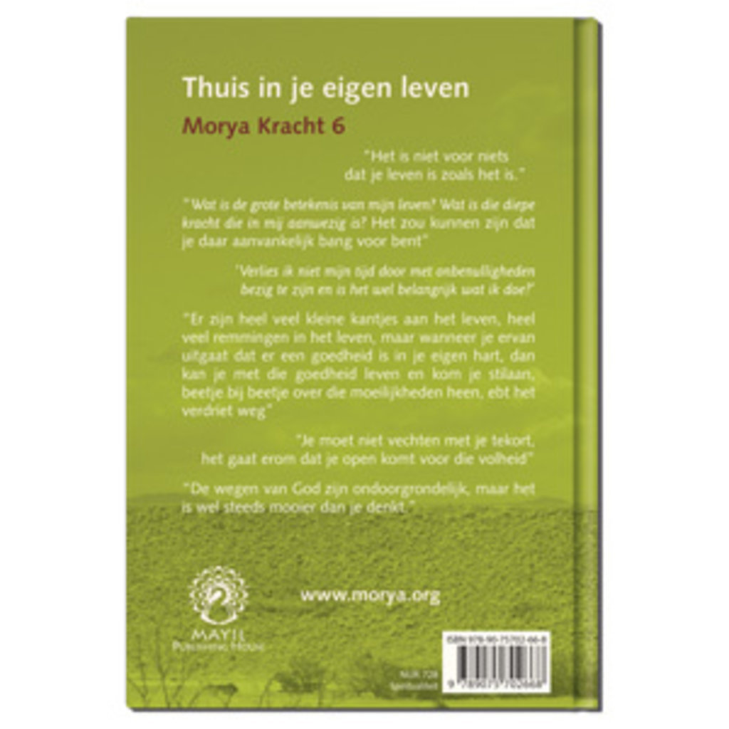 Geert Crevits Morya Power 6 Home in your Own Life | NL