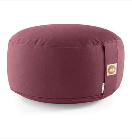 LOTUSCRAFTS Coussin de Méditation Lotus (H: 15cm) (Aubergine)