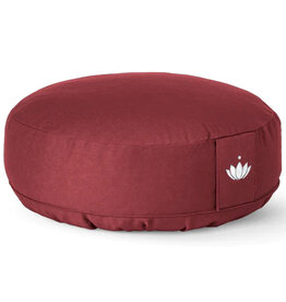 LOTUSCRAFTS Coussin de Méditation Lotus (H: 10cm)(Bordeaux)