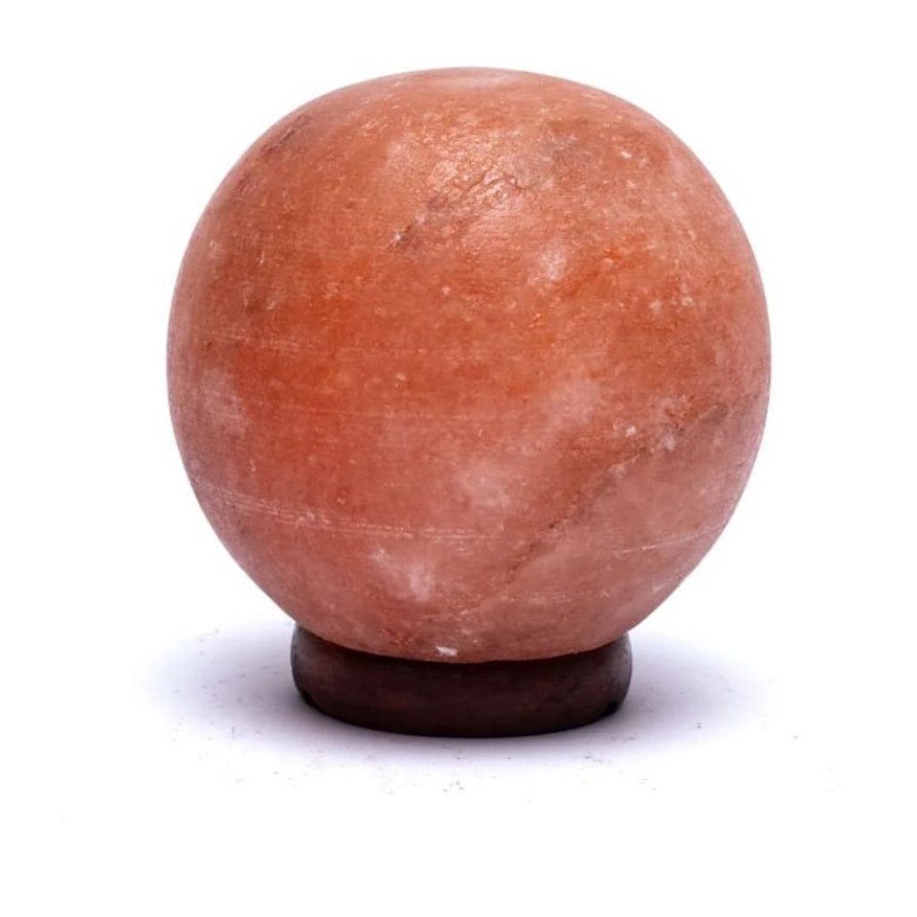 Terra Vita Lampe en Cristal de Sel | Sphere (4,5 kg)