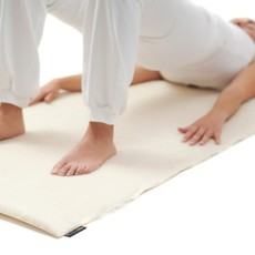 YOGISTAR Tapis de Yoga Laine de Virginie Standard (75 x 200 cm)