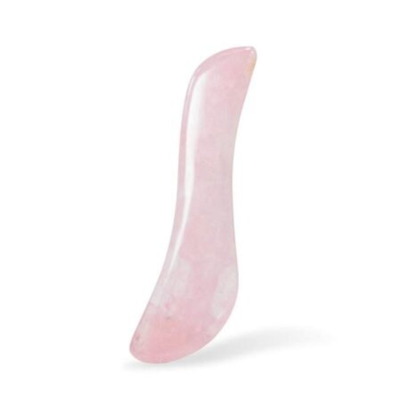 Terra Vita Guasha Rose Quartz | S-Shape (12cm)