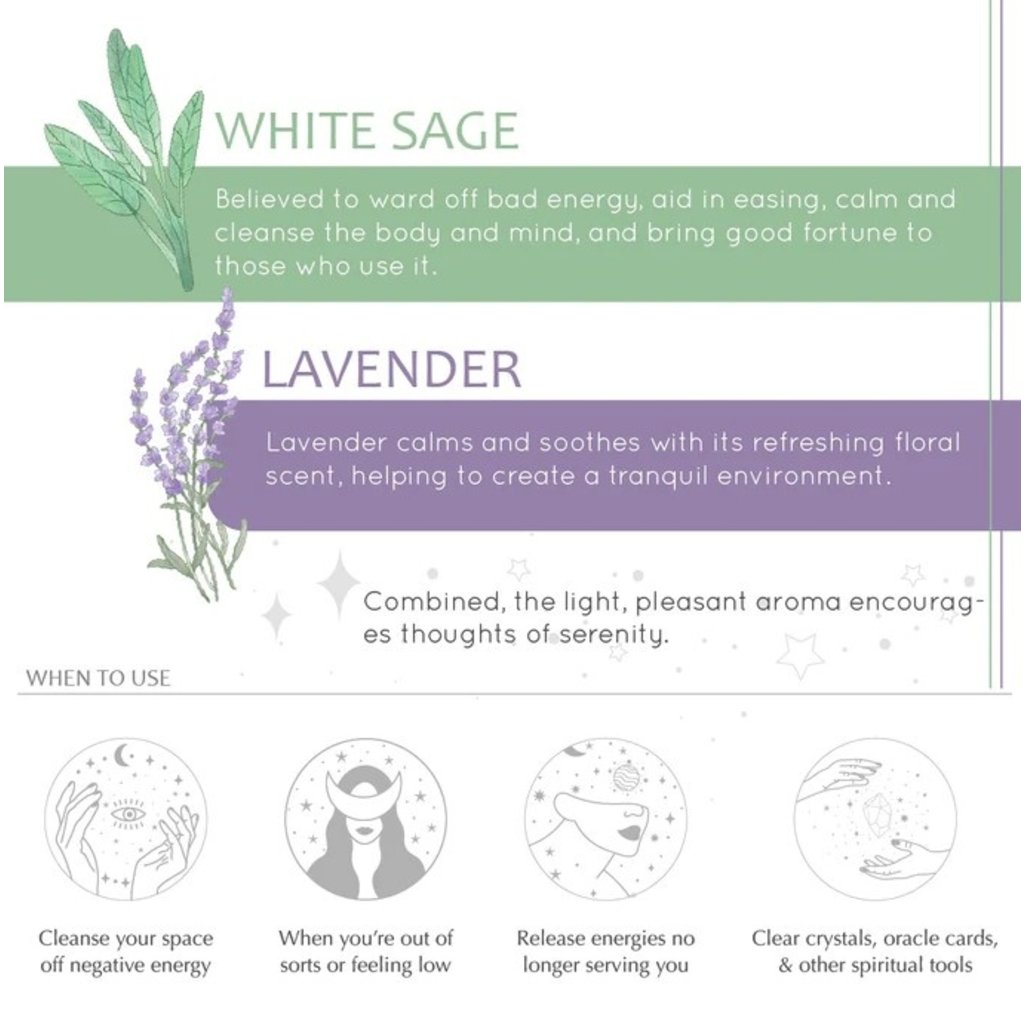 Aromafume Huis Spray | Witte Salie & Lavendel (100 ml)