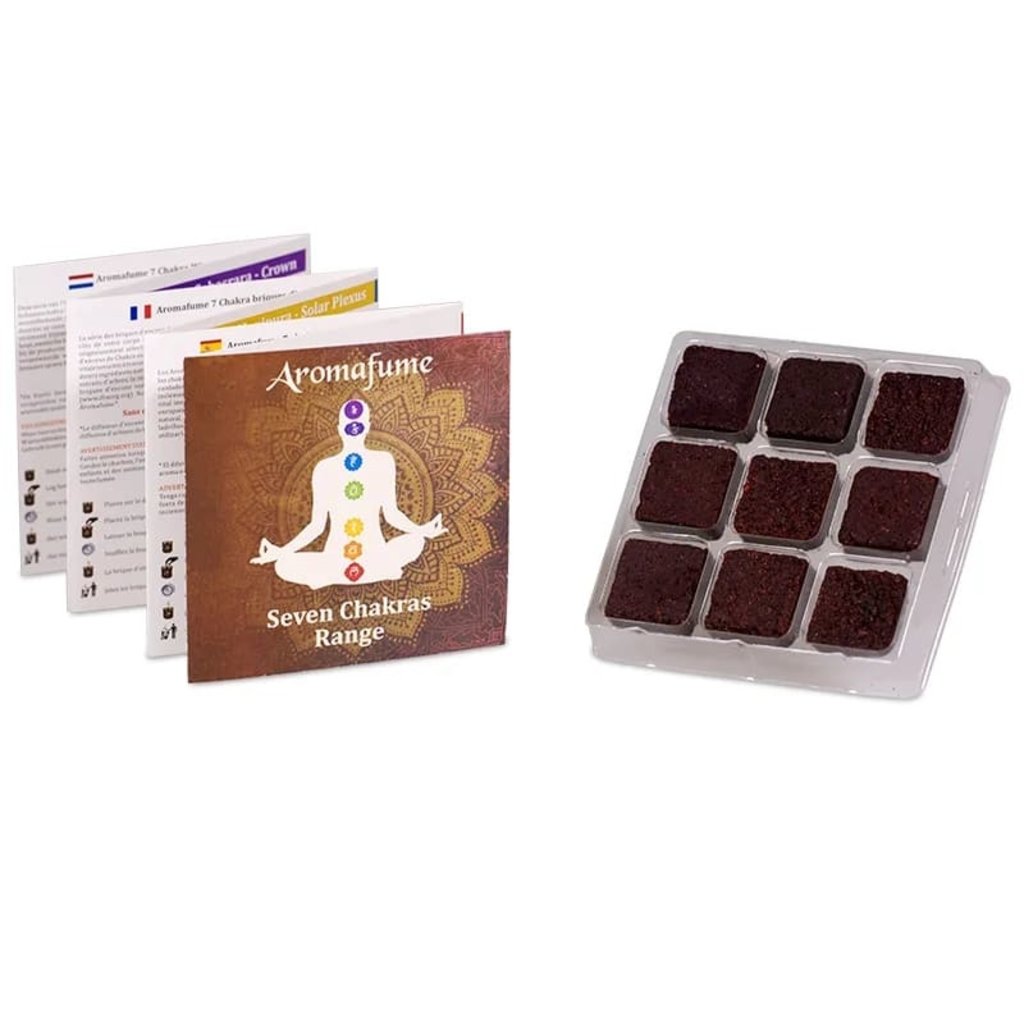 Aromafume Icense Bricks  | Sixth Chakra (9pcs)
