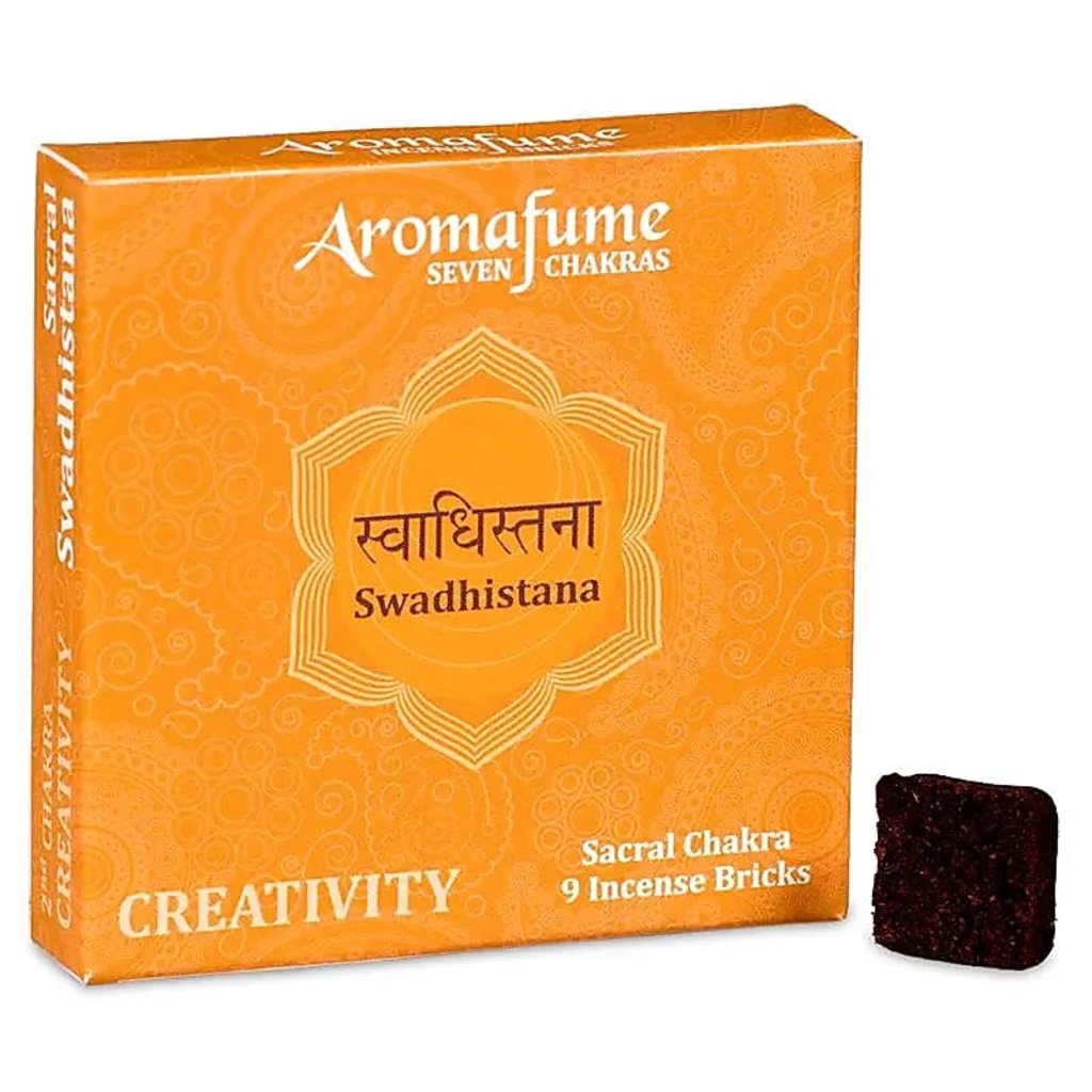 Aromafume Icense Bricks  | Second Chakra (9pcs)