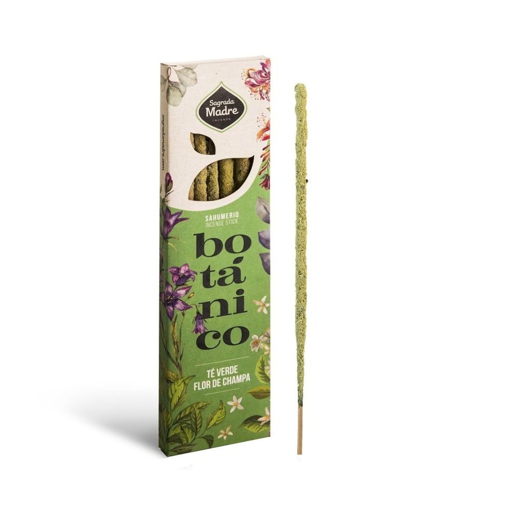Sagrada Madre Incense Wierook | Botanisch Groene Thee & Champa