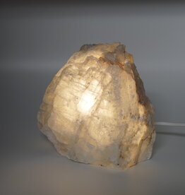 Fé Selenite Lamp (Medium)