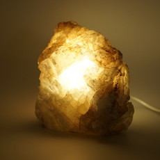 Fé  Selenite Lamp (Medium)