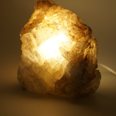 Fé  Selenite Lamp (Medium)