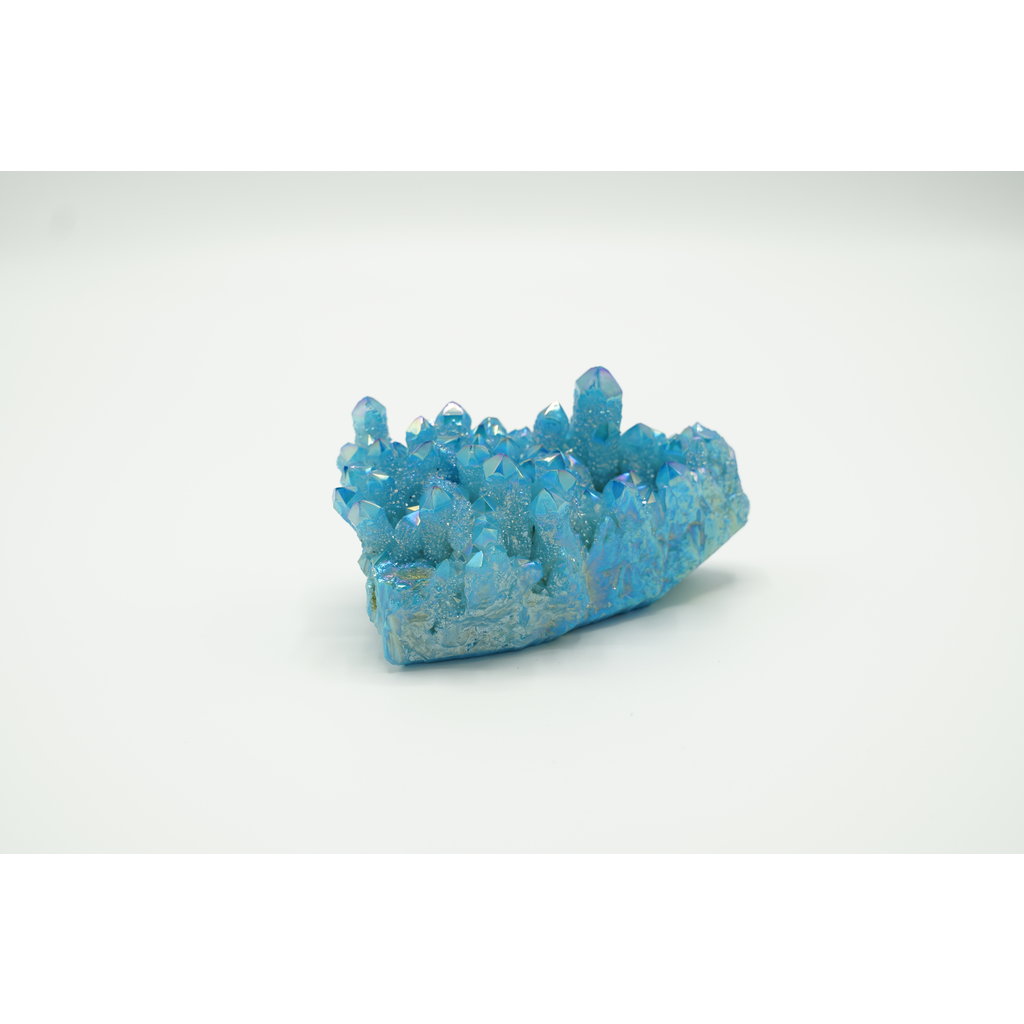 Terra Vita Aqua Aura Quartz Cluster (10cm)