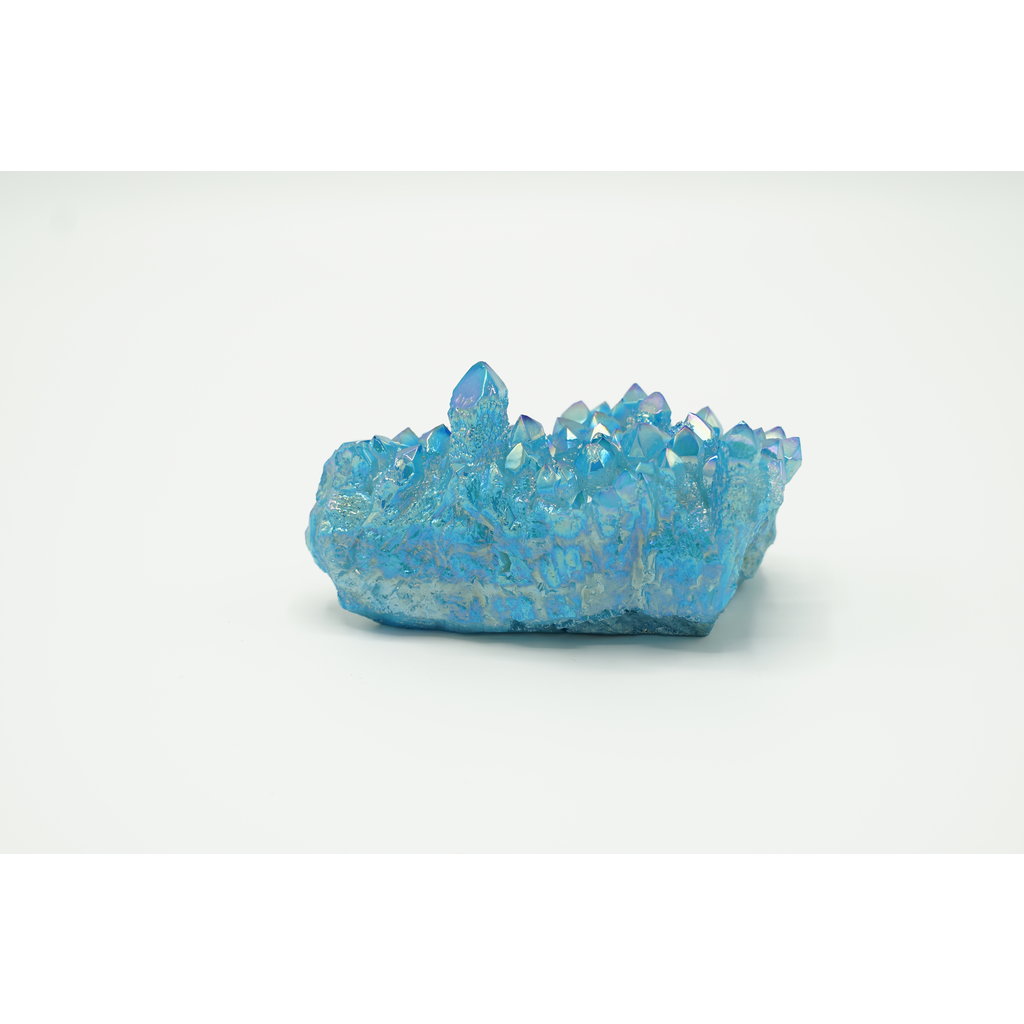 Terra Vita Aqua Aura Quartz Cluster (10cm)