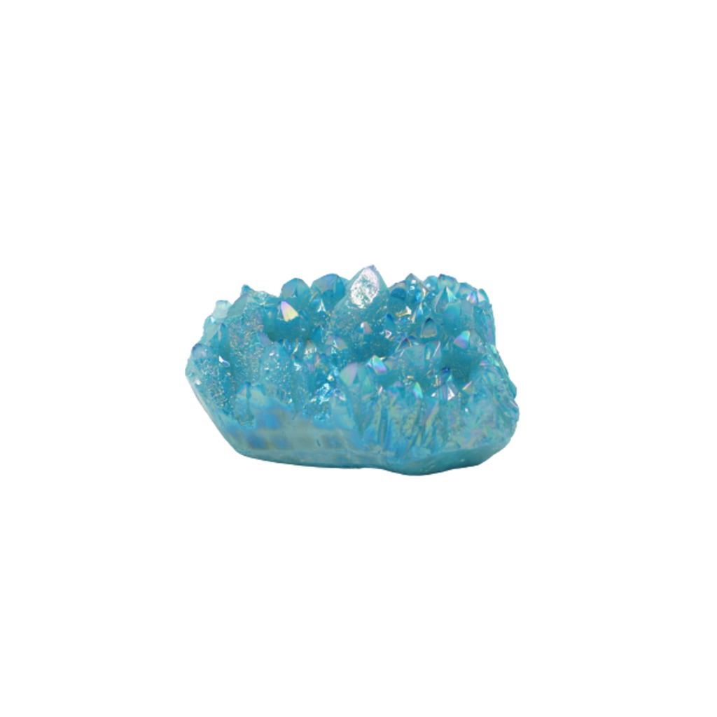 Terra Vita Aqua Aura Kwarts Cluster (10cm)