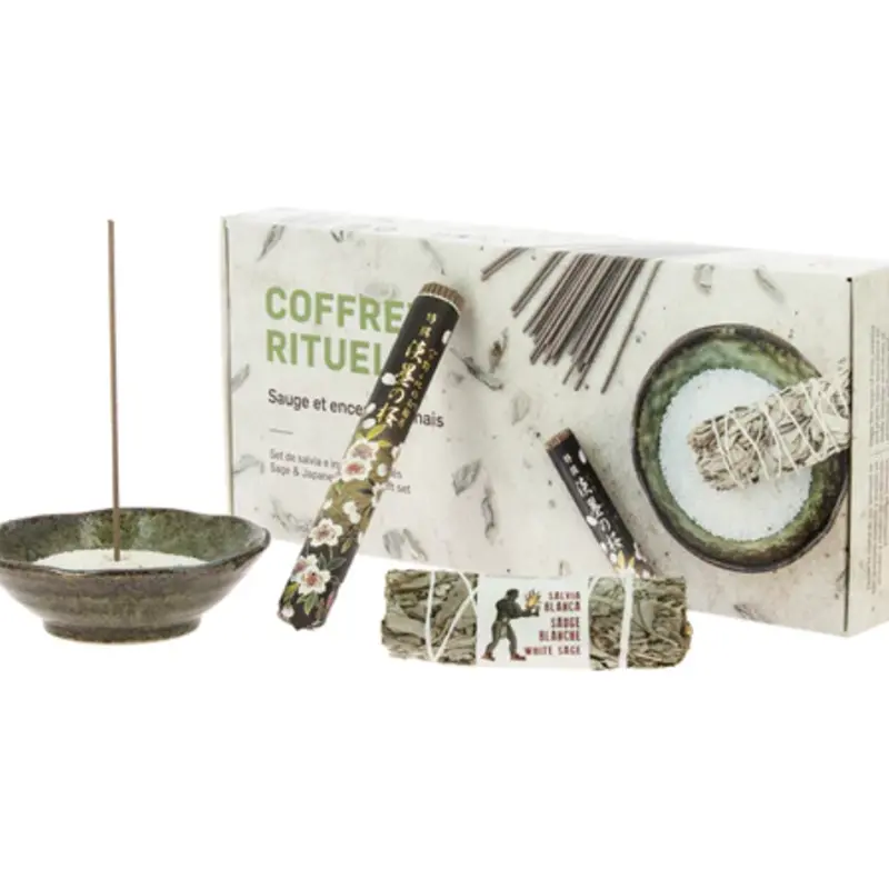 Terra Vita Ritual Gift Set | Sage & Japanese Incense