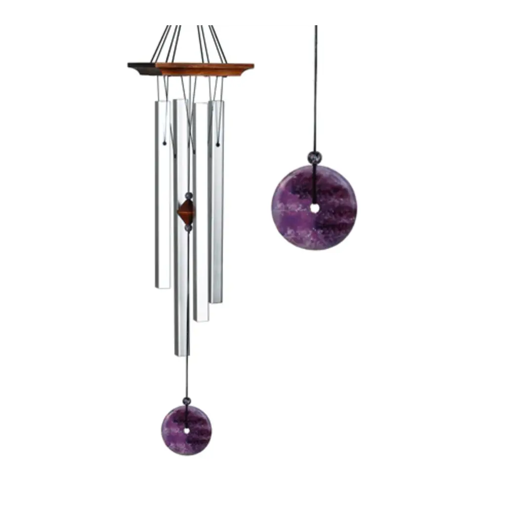 Woodstock Chimes Wind Chime | Amethyst (Medium)