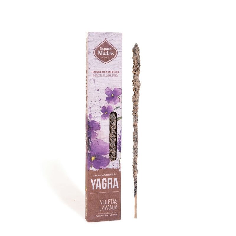 Sagrada Madre Incense Bâton d'Encens |  Yagra Violettes & Lavande
