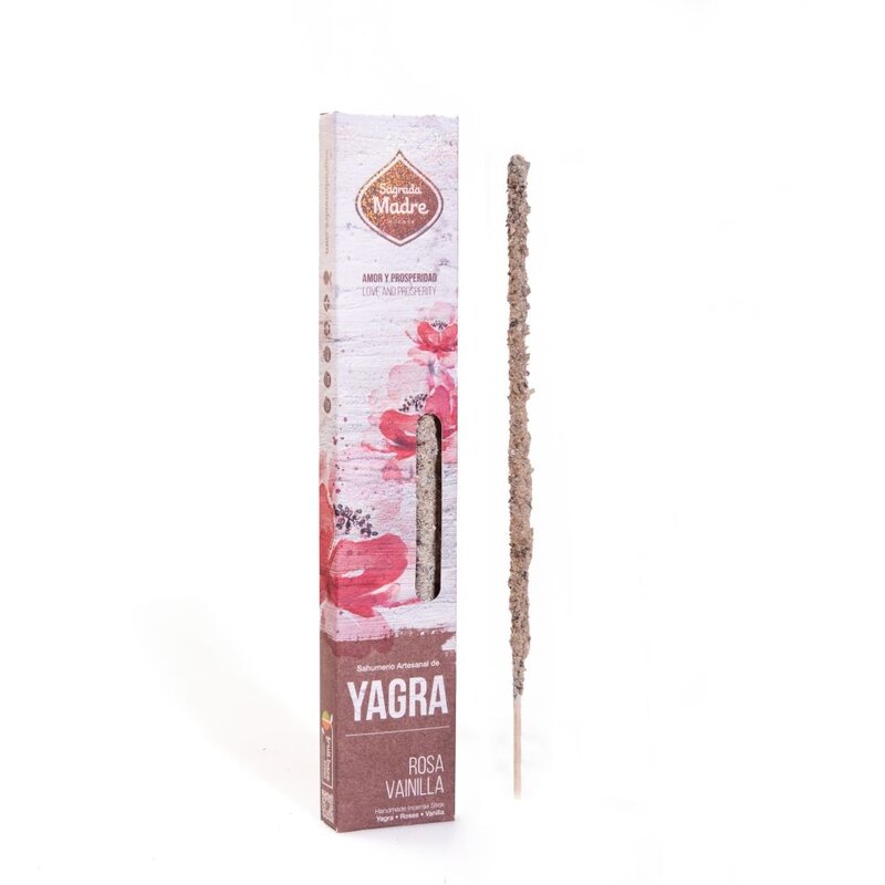 Sagrada Madre Incense Bâton d'Encens |  Yagra Vanille & Roses