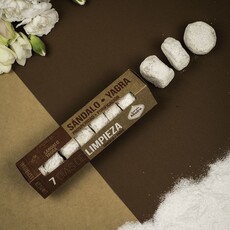 Sagrada Madre Incense Charcoal Disk | 7 Days Yagra & Sandalwood (7 pcs)