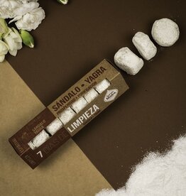 Sagrada Madre Incense Charcoal Disk | 7 Days Yagra & Sandalwood (7 pcs)