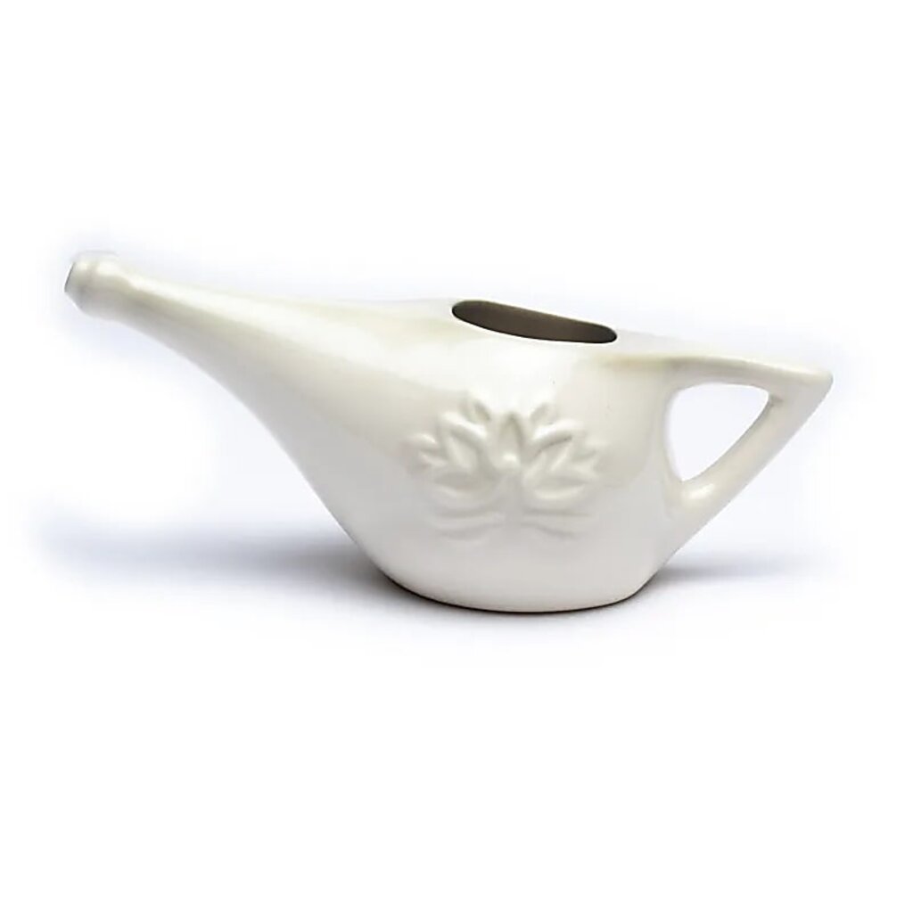 Terra Vita Neti Pot Keramiek + 25 gram Zout