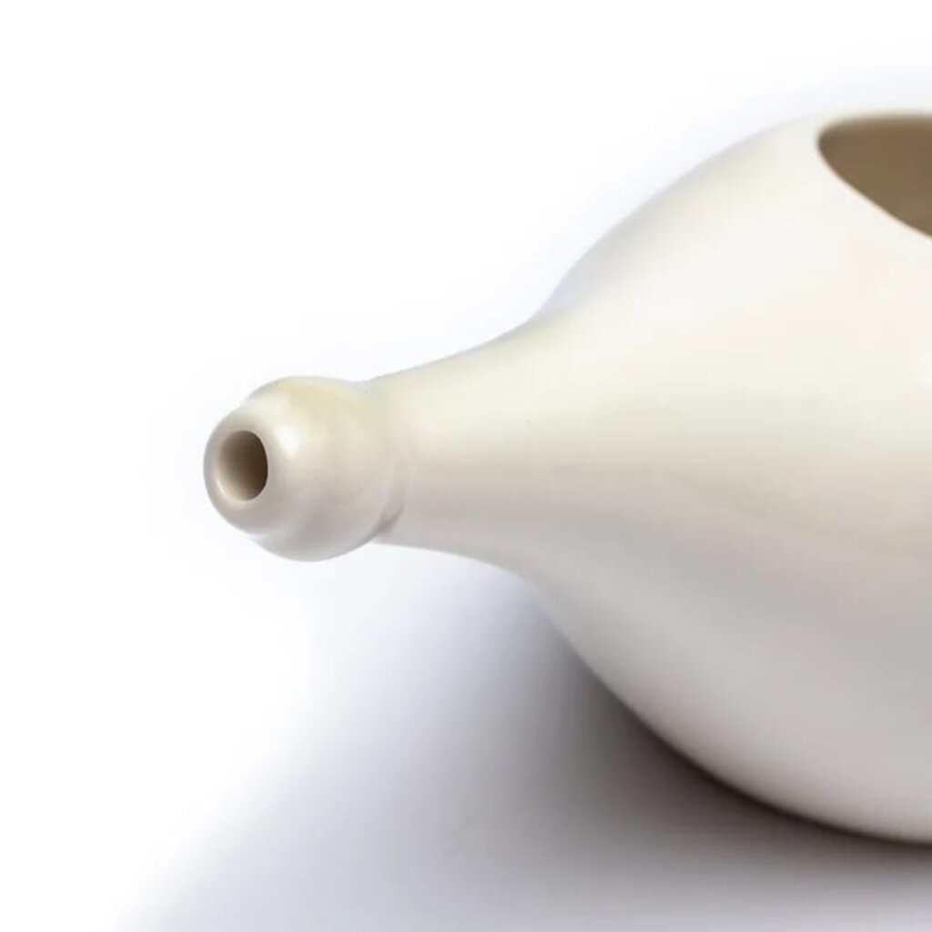 Terra Vita Neti Pot Ceramic + 25 grams of Salt