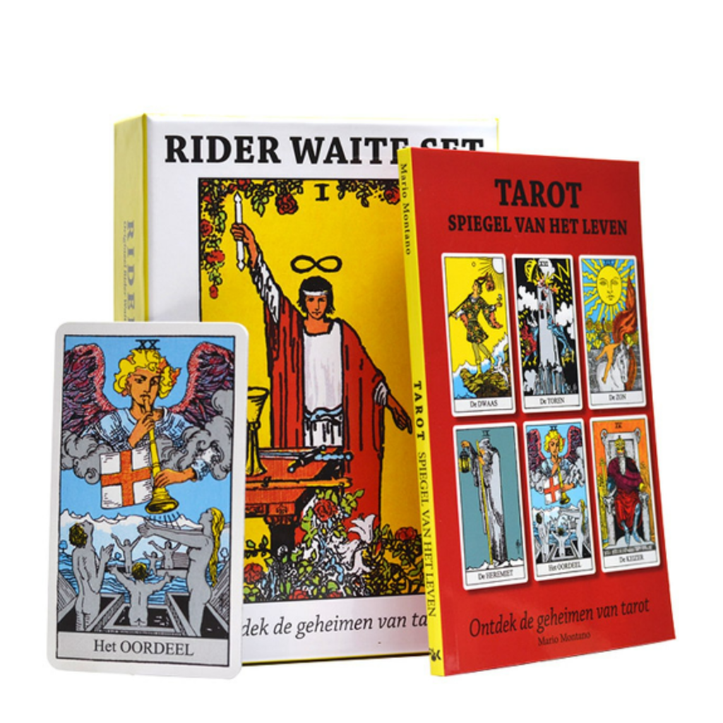Pamela Colman Smith Rider Waite Tarot + Livre | NL