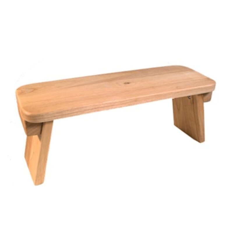 Terra Vita Meditation Bench In American Oak