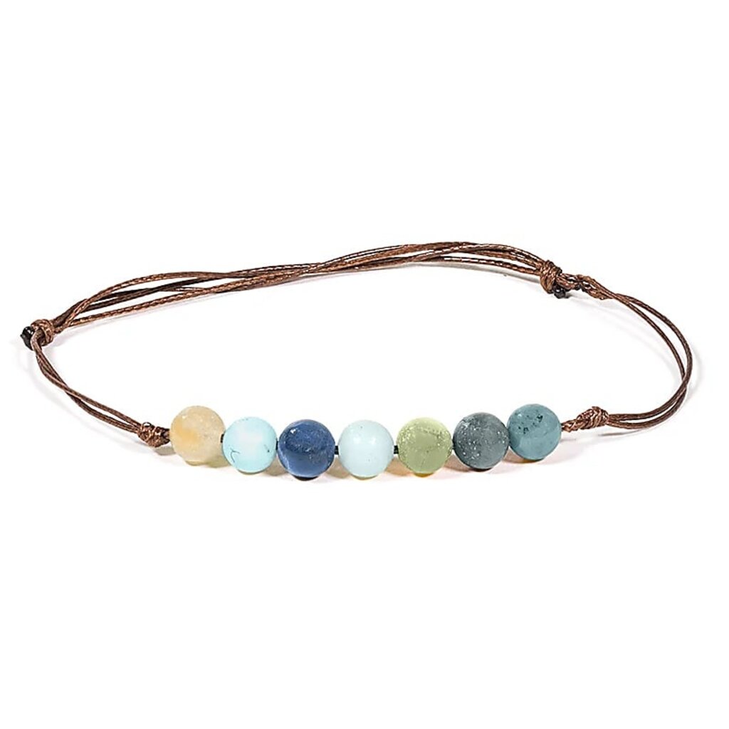 Terra Vita Amazonite Bracelet Adjustable (6mm)