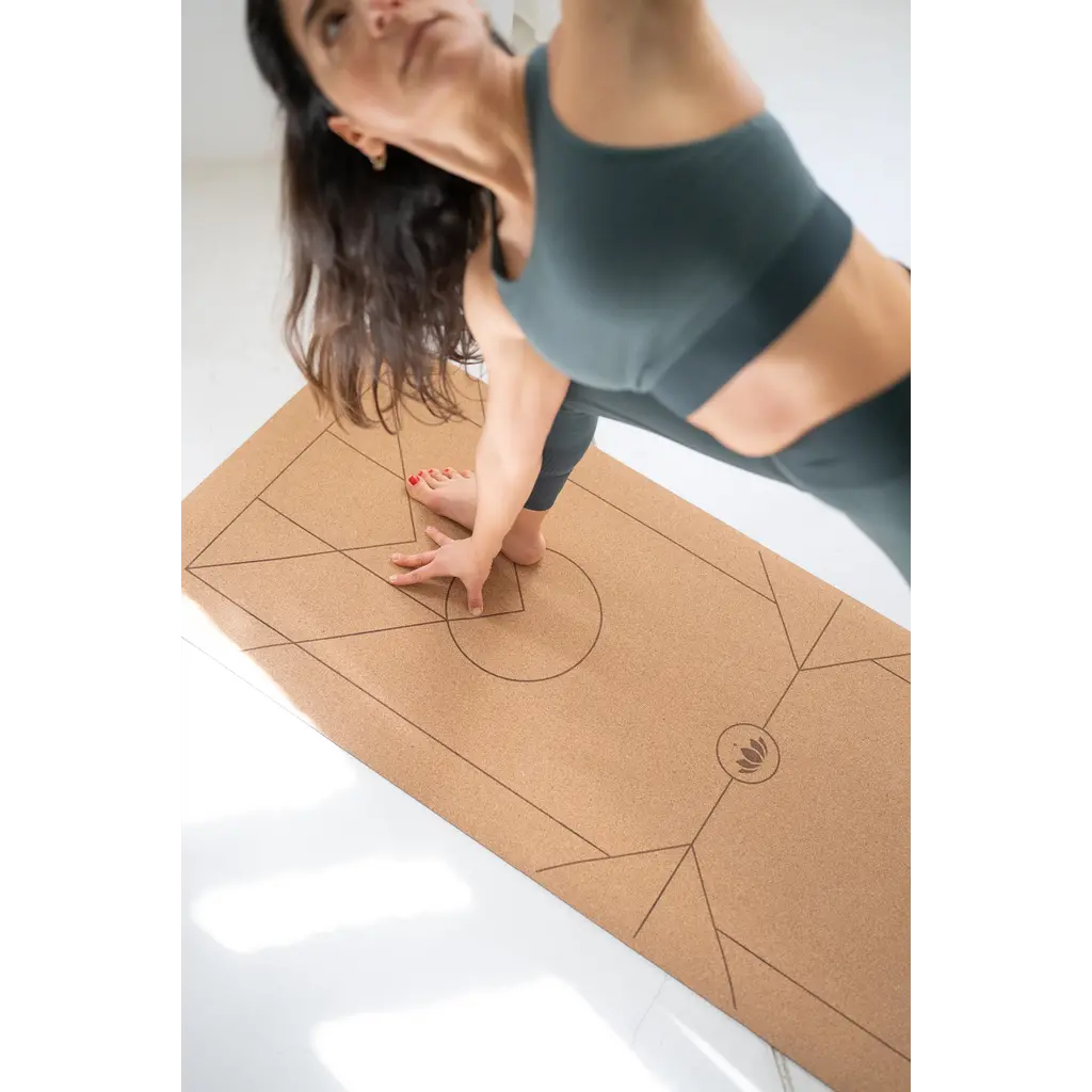LOTUSCRAFTS ARISE Tapis de Yoga CORK | ALIGN