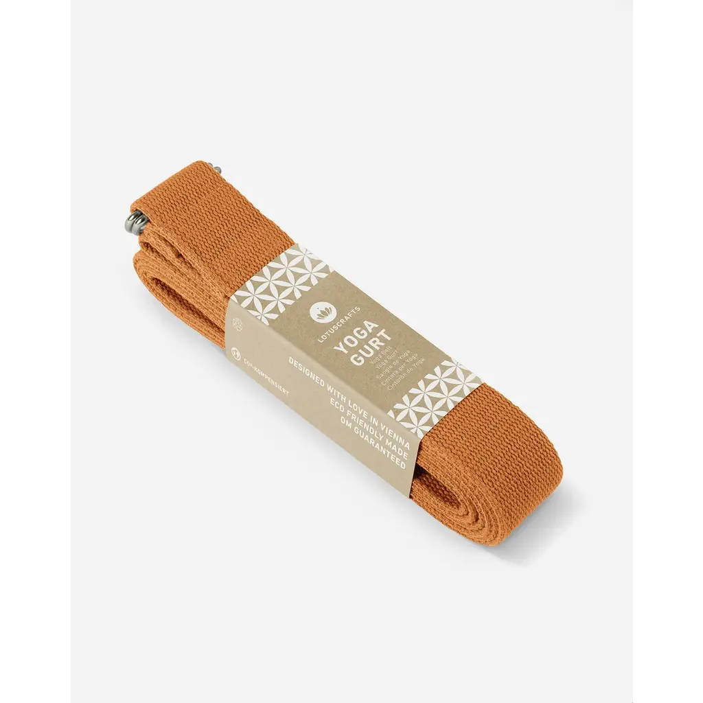 LOTUSCRAFTS Yoga Strap 100% Cotton | Terra