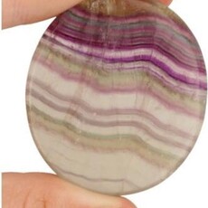 Terra Vita Fluorite Palm Stone (4 cm)