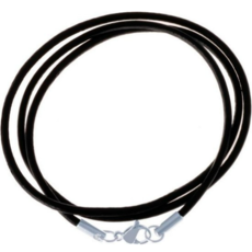 Terra Vita Leather Necklace With Clasp (45cm)