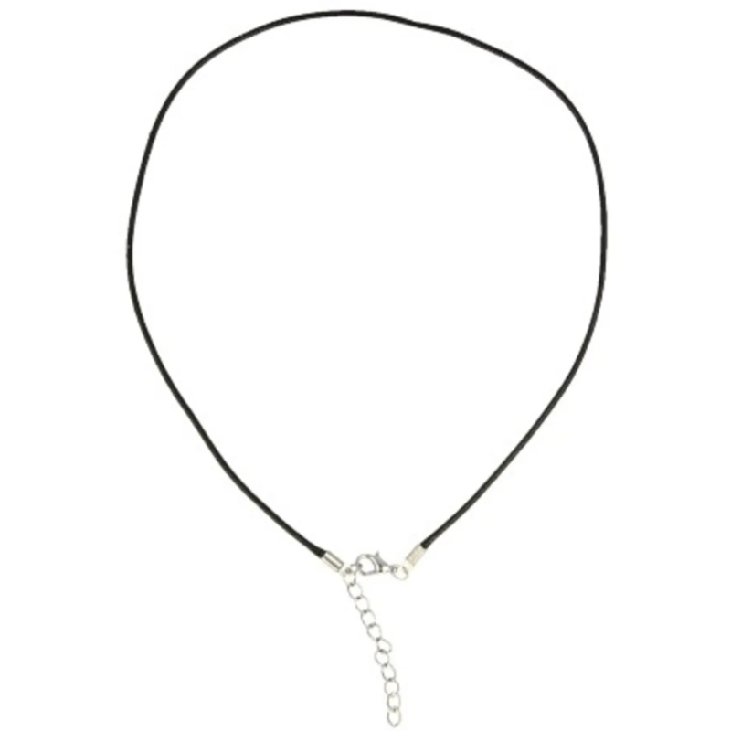 Terra Vita Collier en cordon ciré avec chaîne d'extension (43 cm)