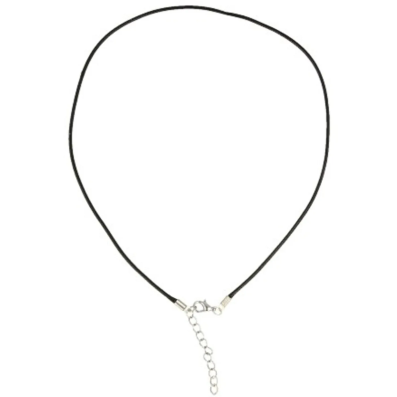 Terra Vita Wax Cord Necklace With Extension Chain (43cm)