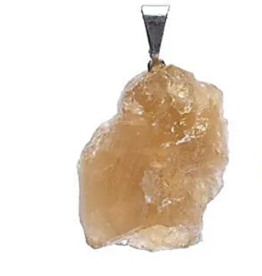 Terra Vita Pendentif citrine | Rugueux