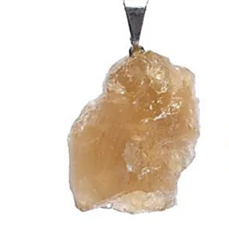 Terra Vita Citrine Pendant | Rough