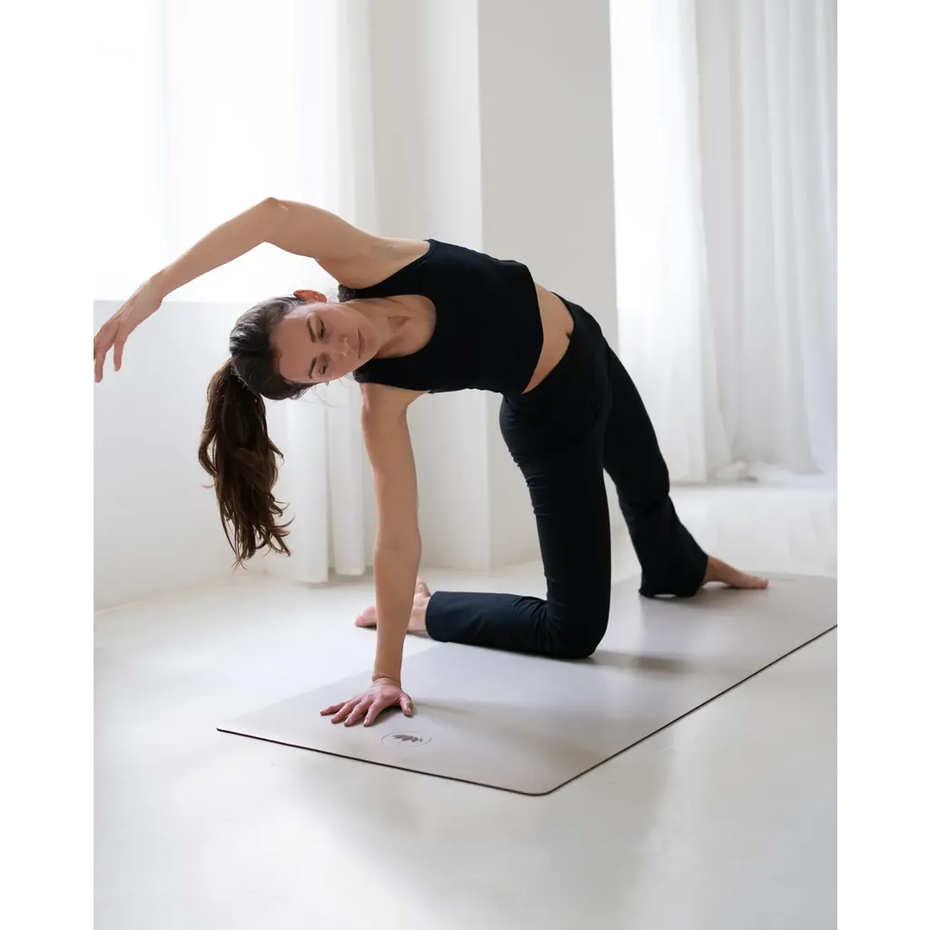 LOTUSCRAFTS Yogamat PURE |Licht taupe