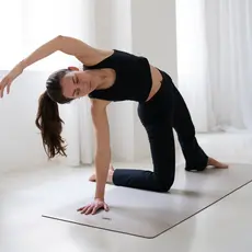 LOTUSCRAFTS Yogamat PURE |Licht taupe