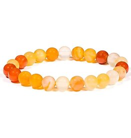 Terra Vita Carnelian  Mix Bracelet (8 mm)