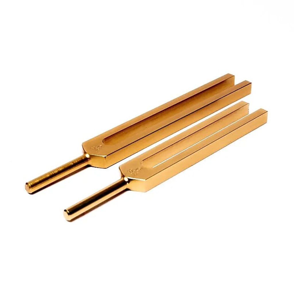 Terra Vita Tuning forks C & G for the whole body (Gold colored)