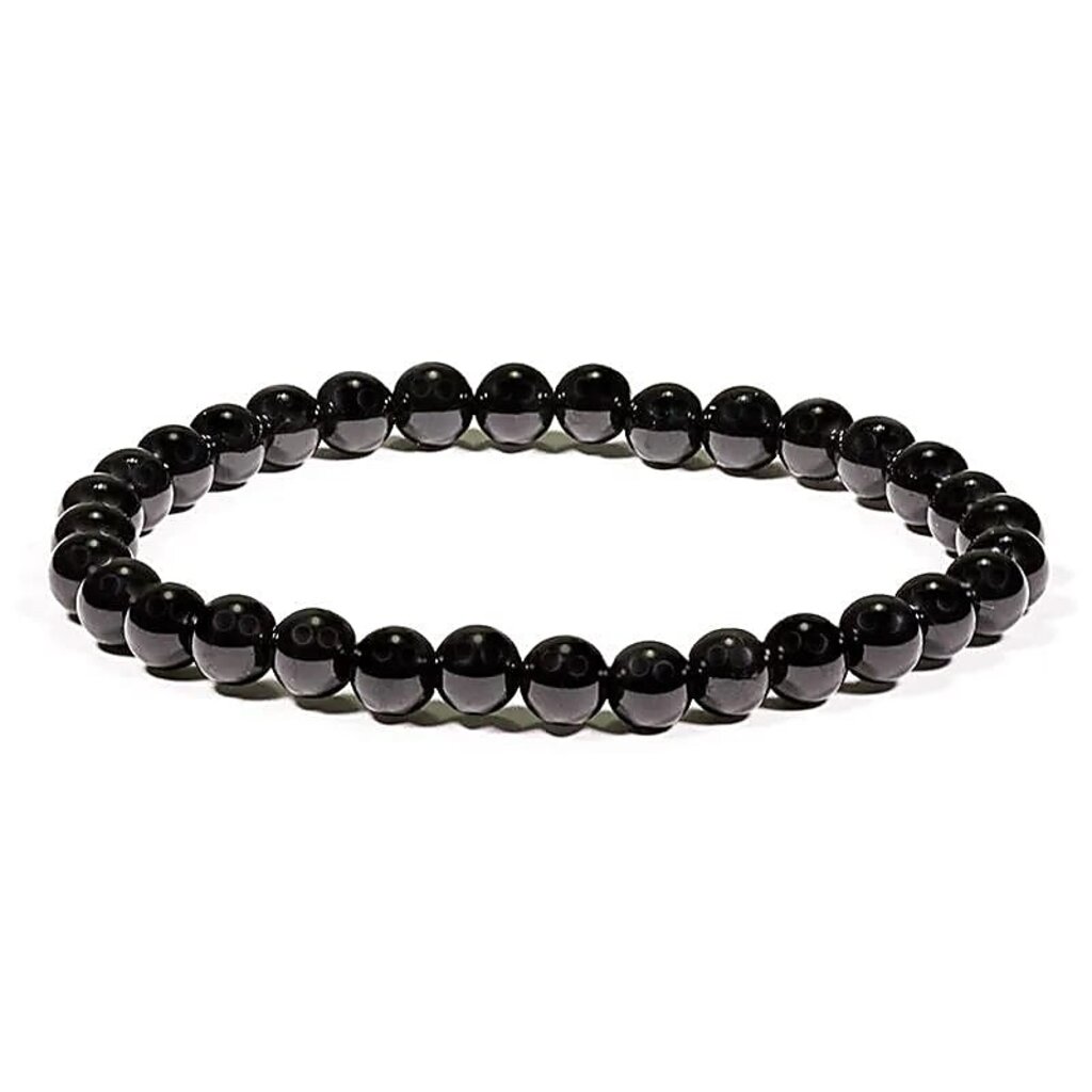 Terra Vita Bracelet  en Tourmaline Noire (5 mm)
