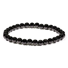 Terra Vita Bracelet  en Tourmaline Noire (5 mm)