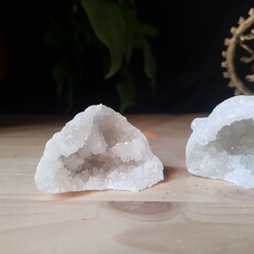 Terra Vita Bergkristal Geode Paar (4-6cm)