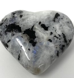 Terra Vita Coeur de pierre de lune arc-en-ciel (4cm)