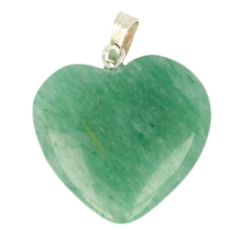 Terra Vita Green Aventurine Heart Pendant