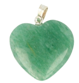 Terra Vita Green Aventurine Heart Pendant