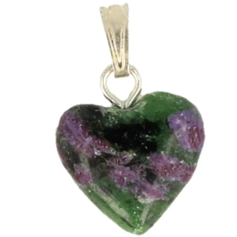 Terra Vita Pendentif coeur en zoïsite