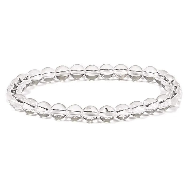 Terra Vita Rock Crystal  Bracelet (6 mm)