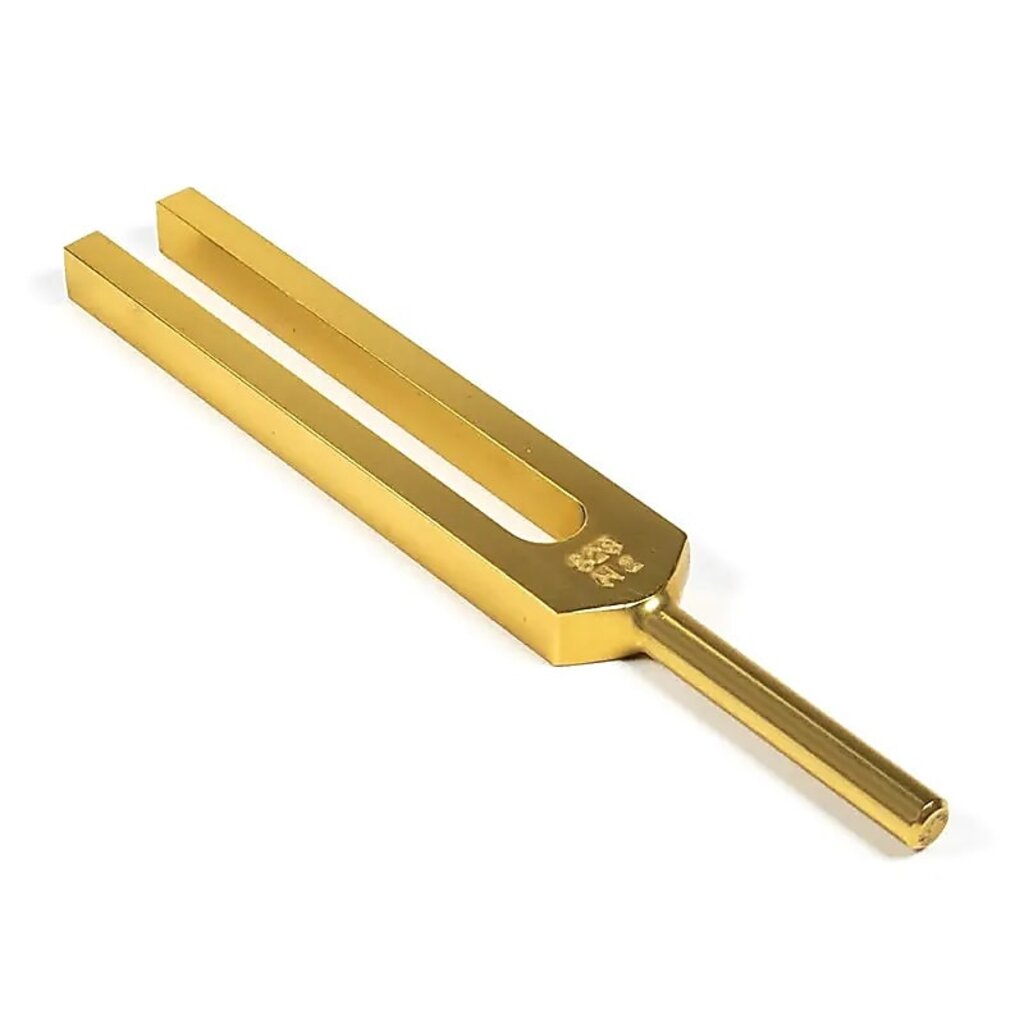 Terra Vita Tuning fork Mi DNA Repair 528Hz (Gold colored)