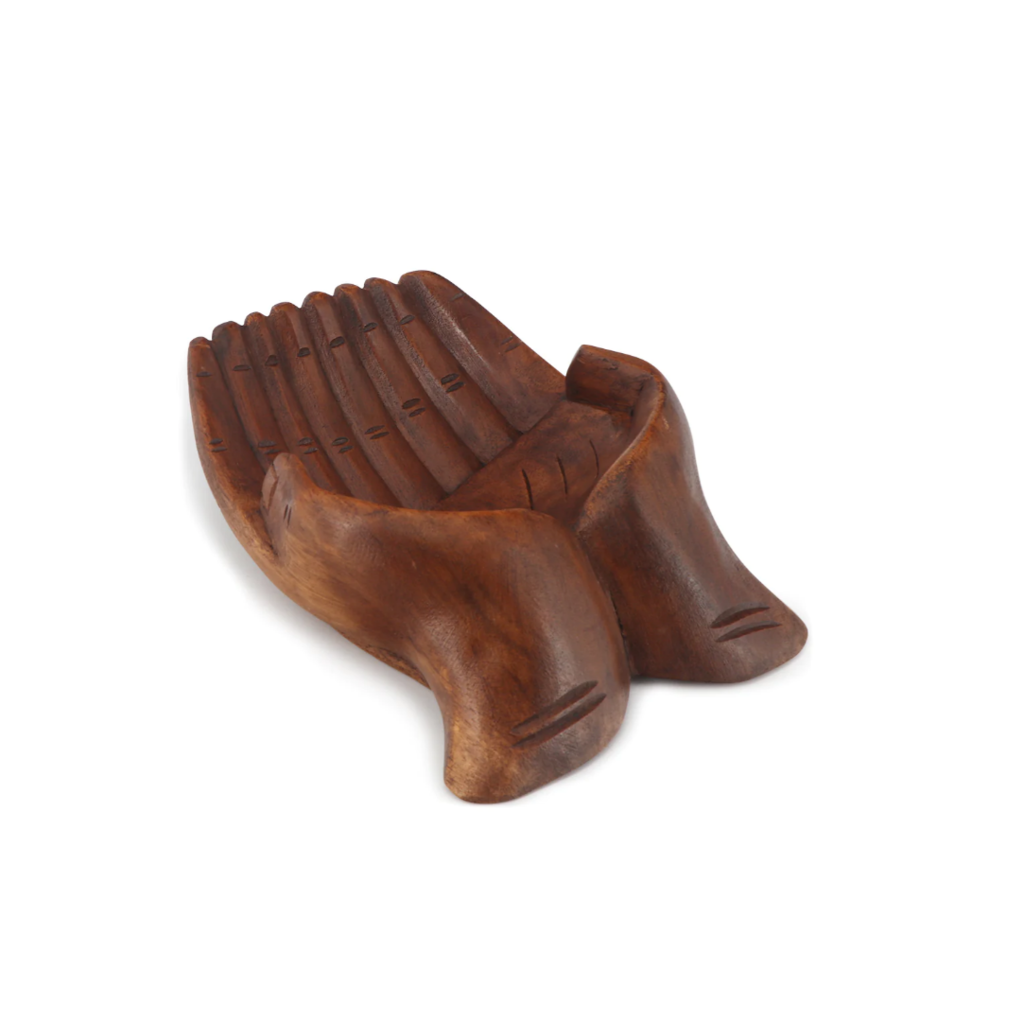 Terra Vita Sacrificial Hands Bowl (Suar Wood)