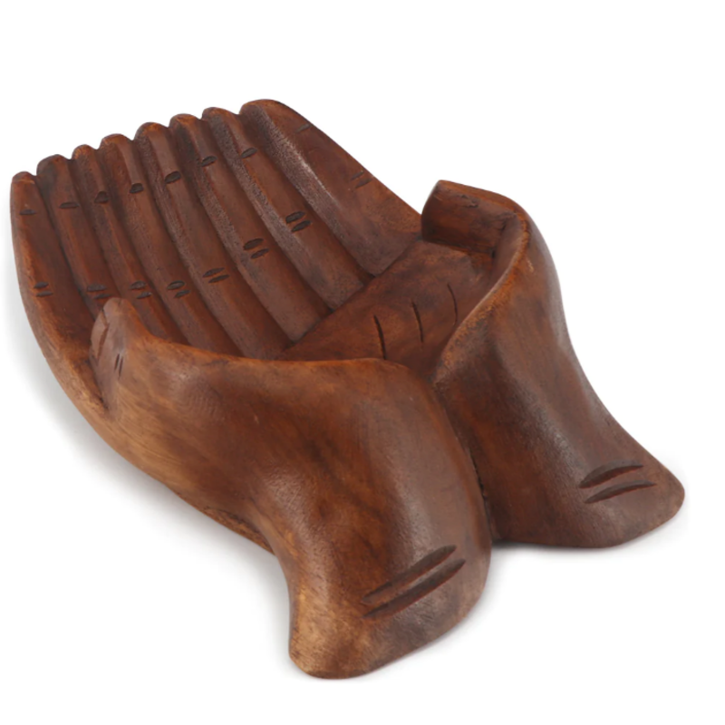 Terra Vita Sacrificial Hands Bowl (Wood)